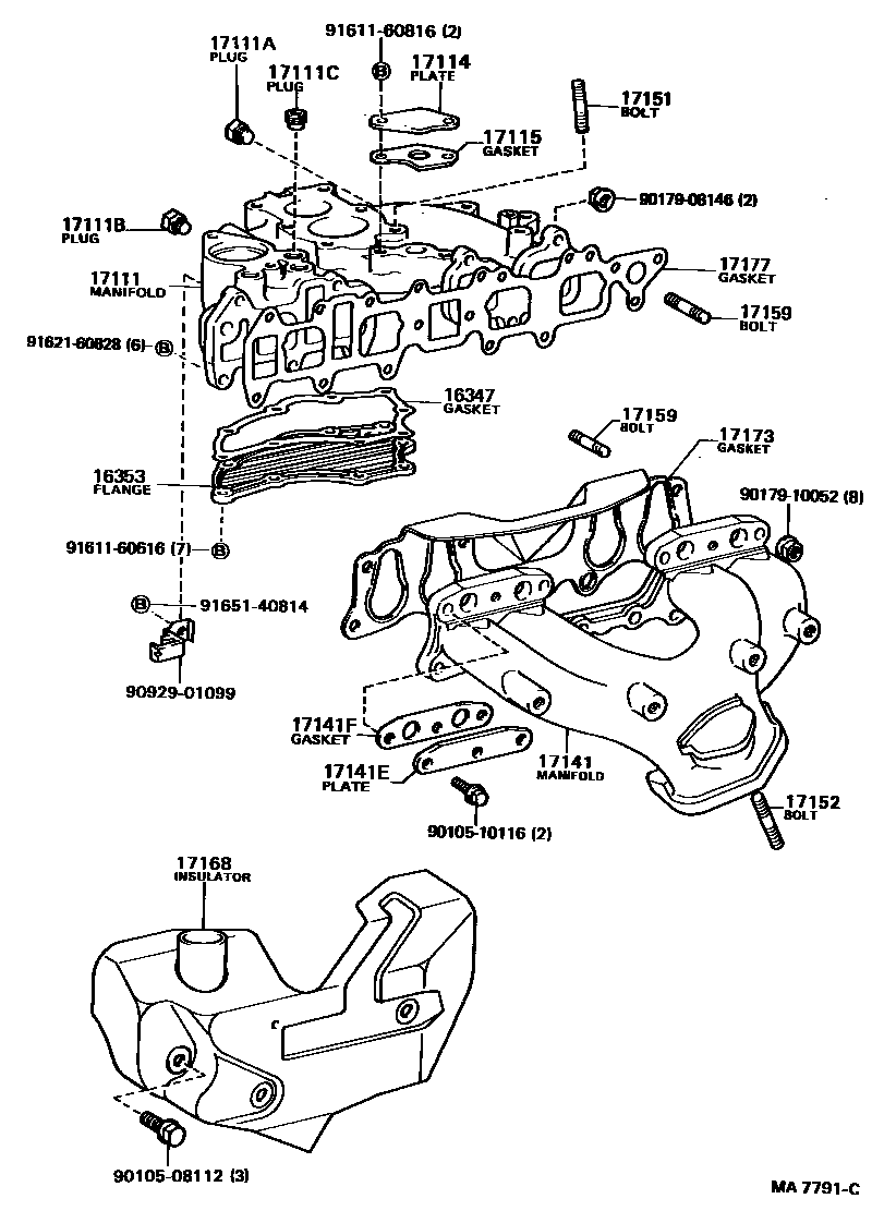 1701 — MANIFOLD