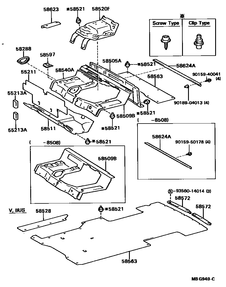 5854 — FLOOR MAT & SILENCER PAD