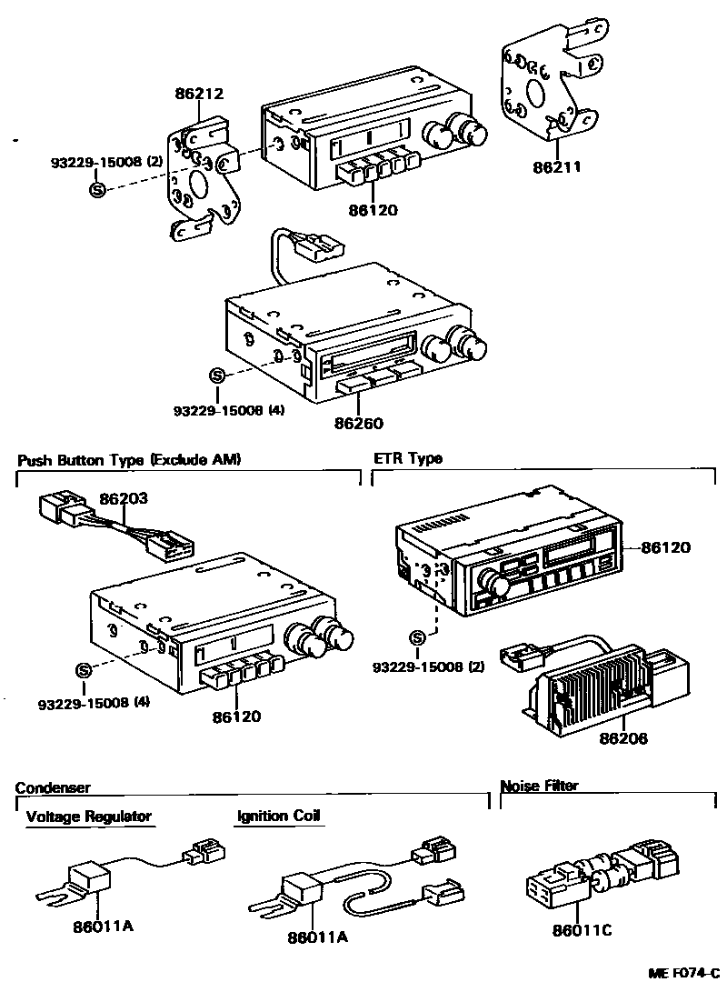 8601 — RADIO RECEIVER & AMPLIFIER & CONDENSER