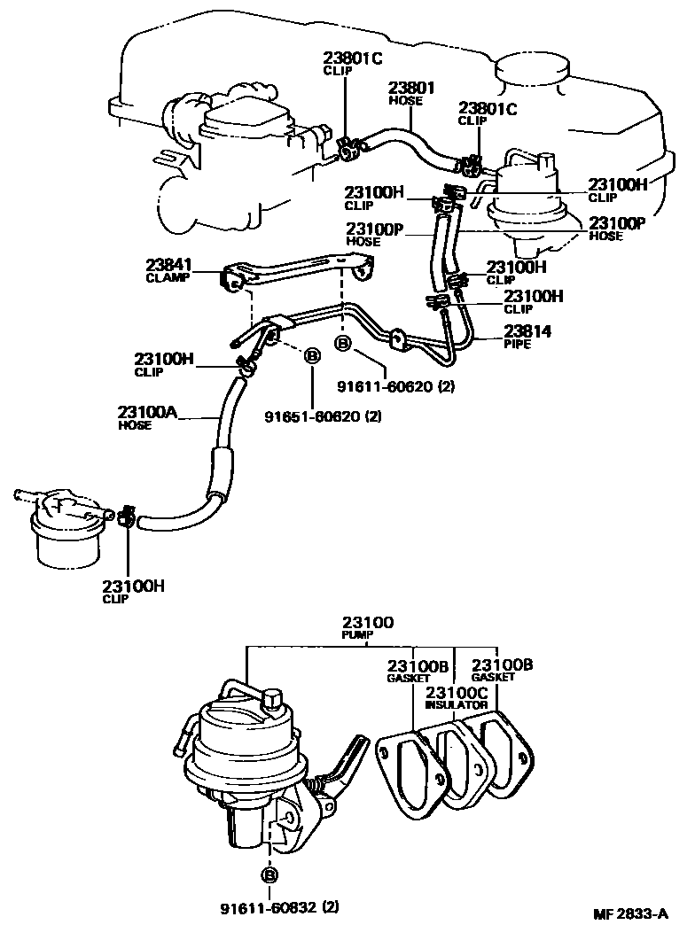 2301 — FUEL PUMP & PIPE