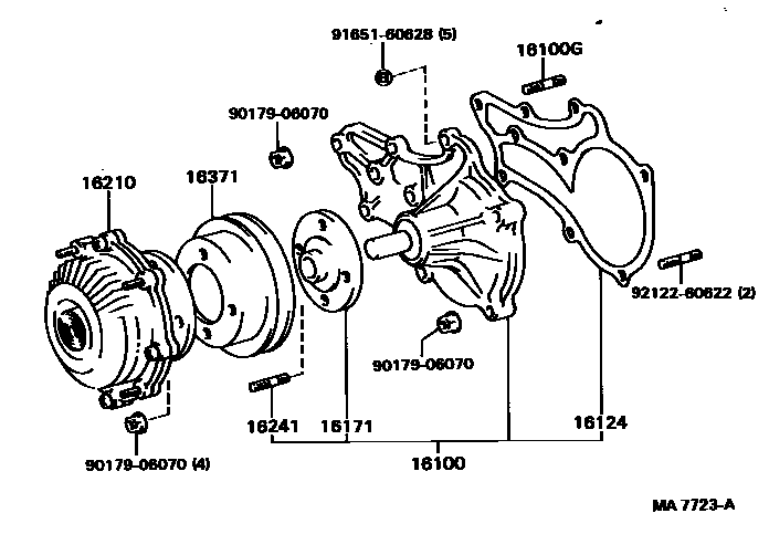1601 — WATER PUMP