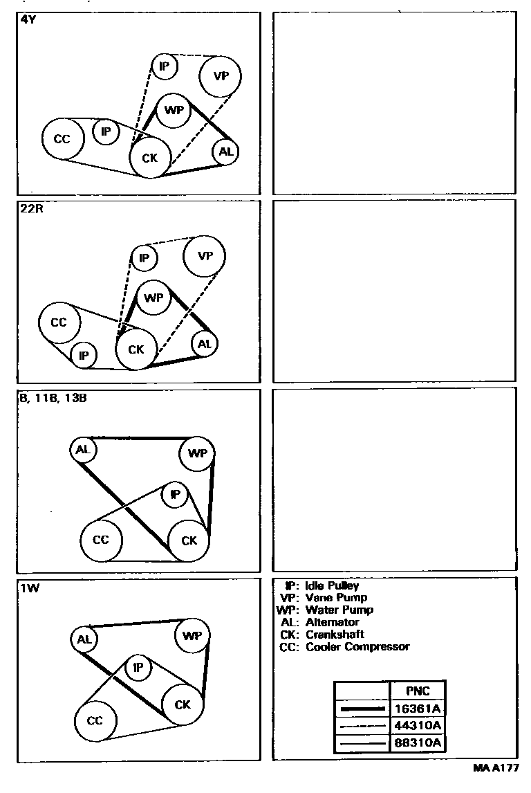 1605 — V-BELT