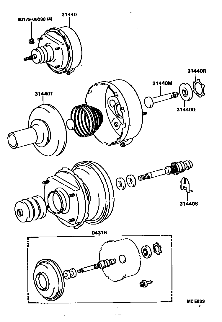 3104 — CLUTCH BOOSTER