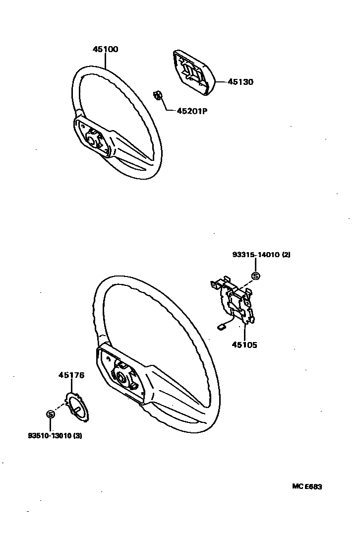 4504 — STEERING WHEEL