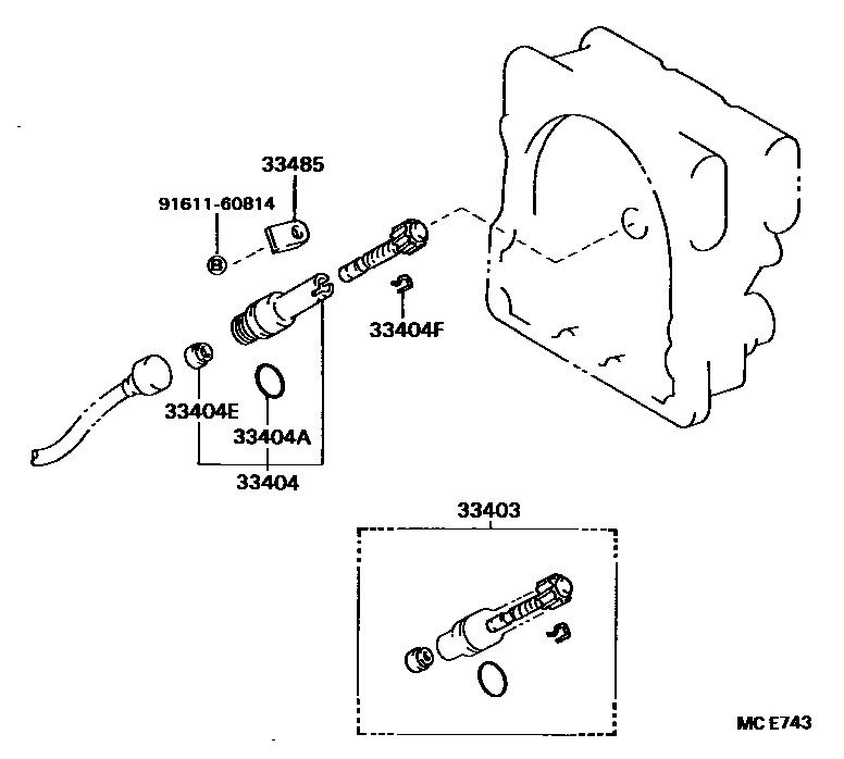 3304 — SPEEDOMETER DRIVEN GEAR (MTM)