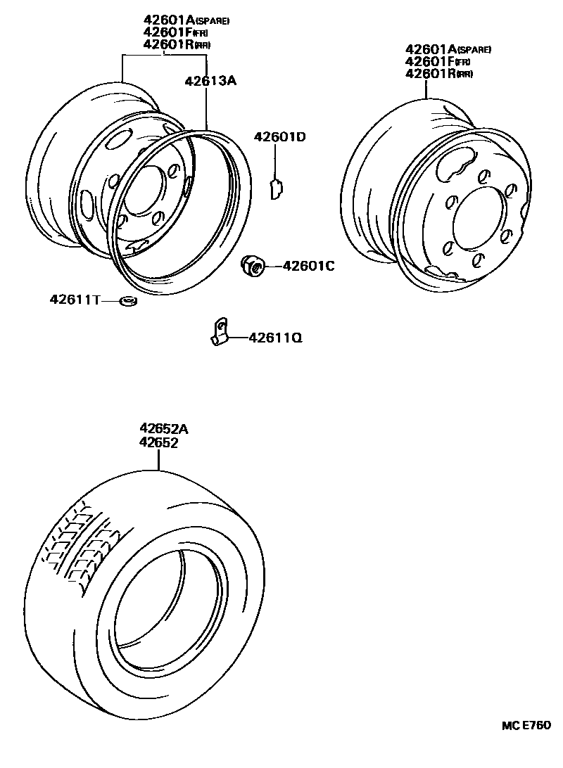 4103 — DISC WHEEL & WHEEL CAP