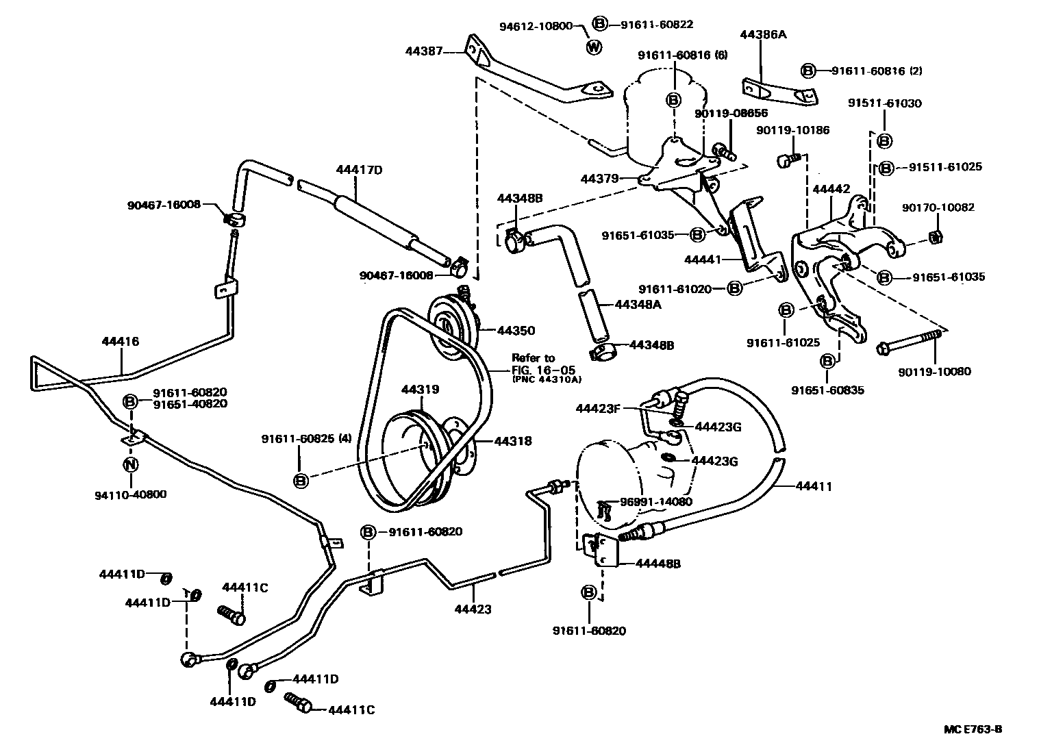 4503 — POWER STEERING TUBE