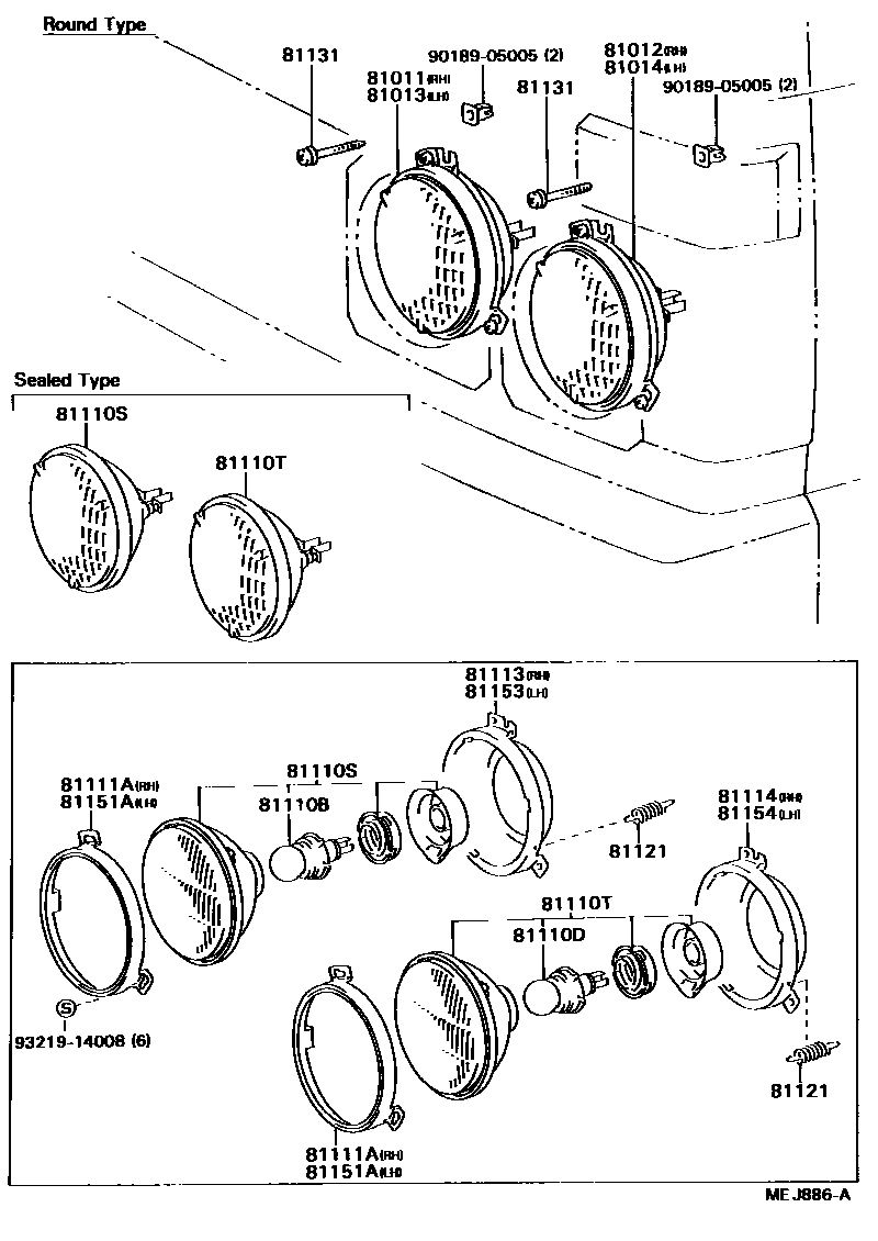 8101 — HEADLAMP