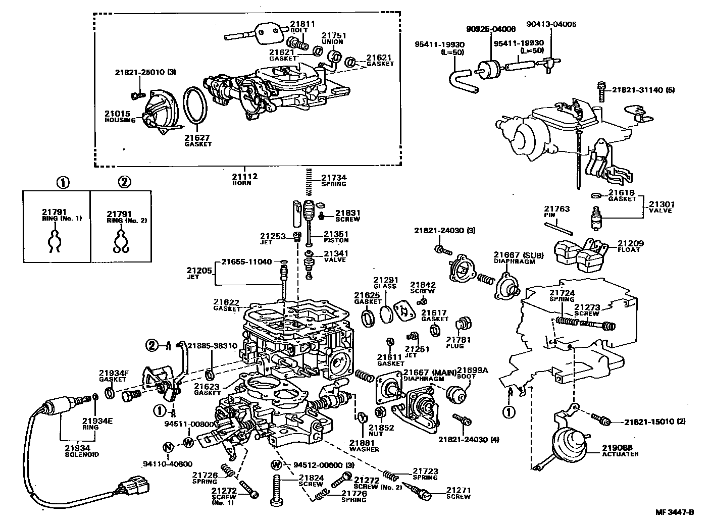 2103 — CARBURETOR