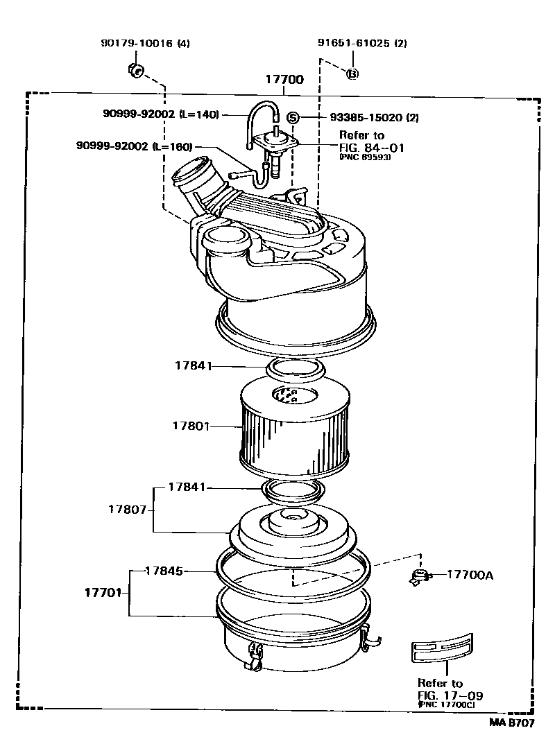 1703 — AIR CLEANER