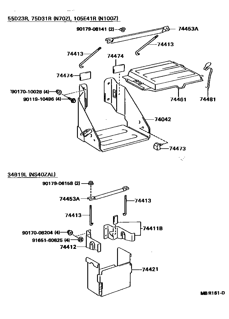7454 — BATTERY CARRIER