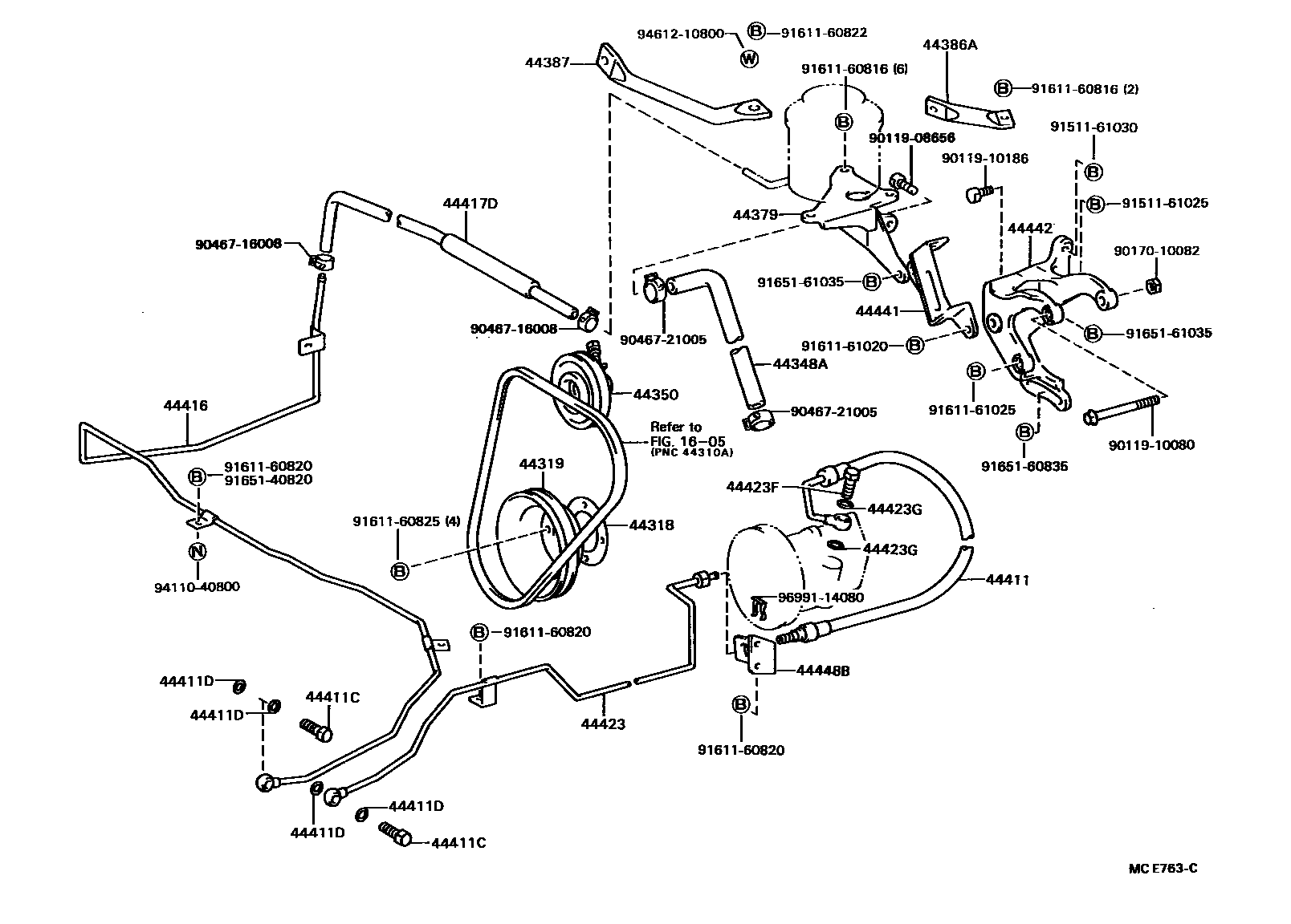 4503 — POWER STEERING TUBE