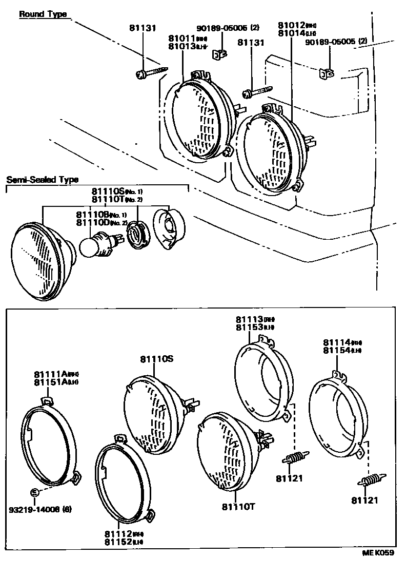 8101 — HEADLAMP