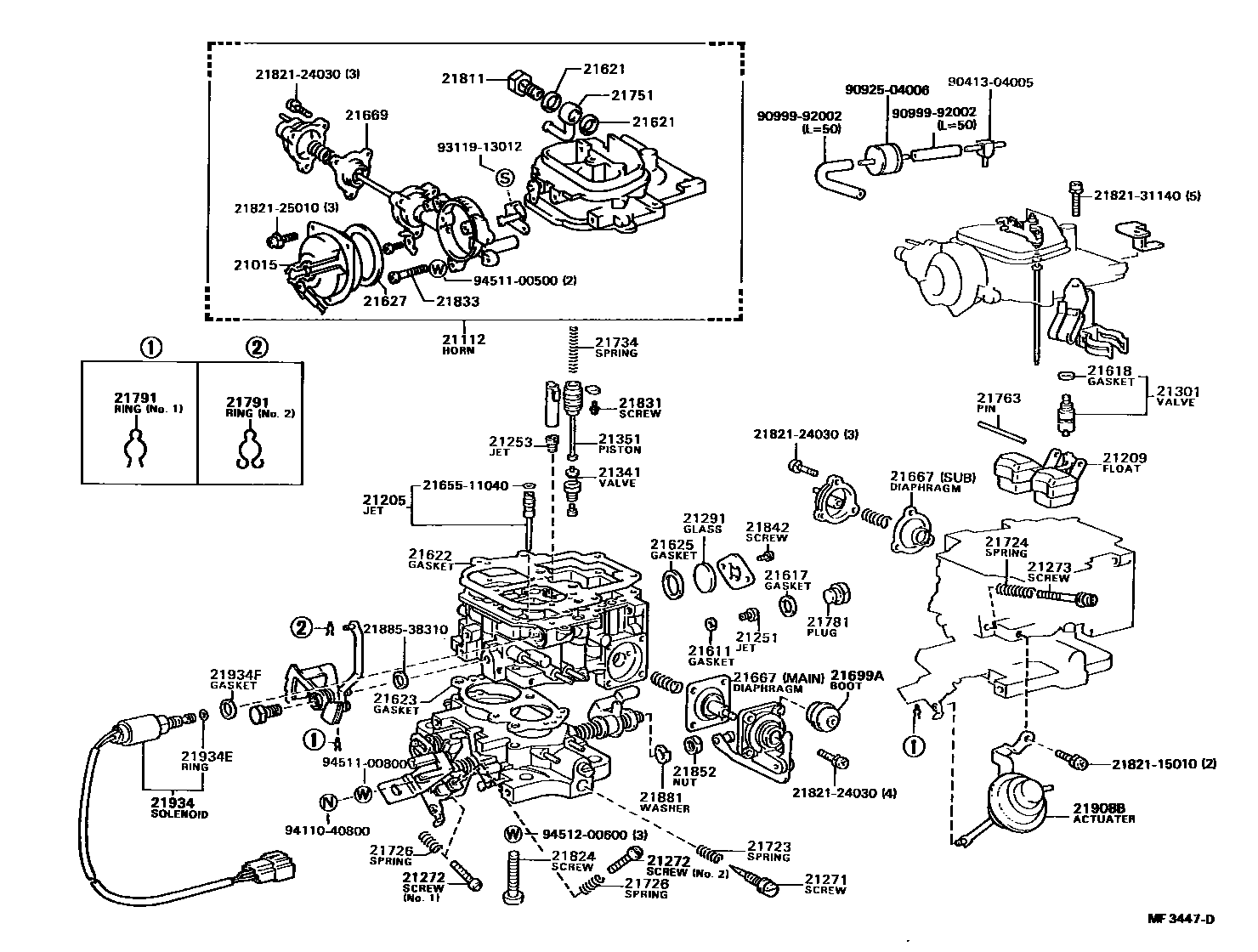 2103 — CARBURETOR