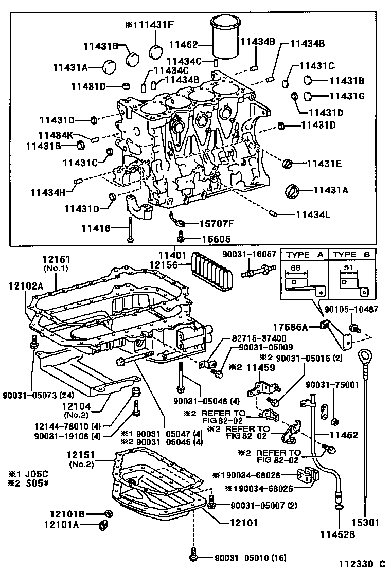 1105 — CYLINDER BLOCK