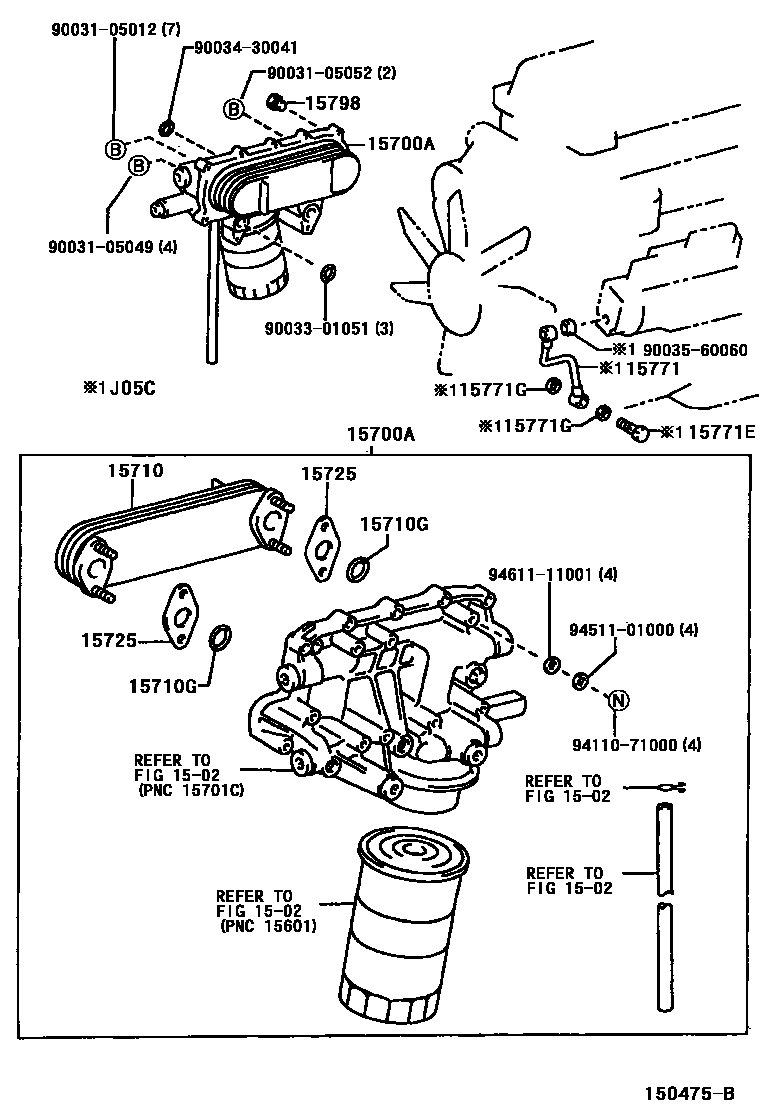 1503 — ENGINE OIL COOLER