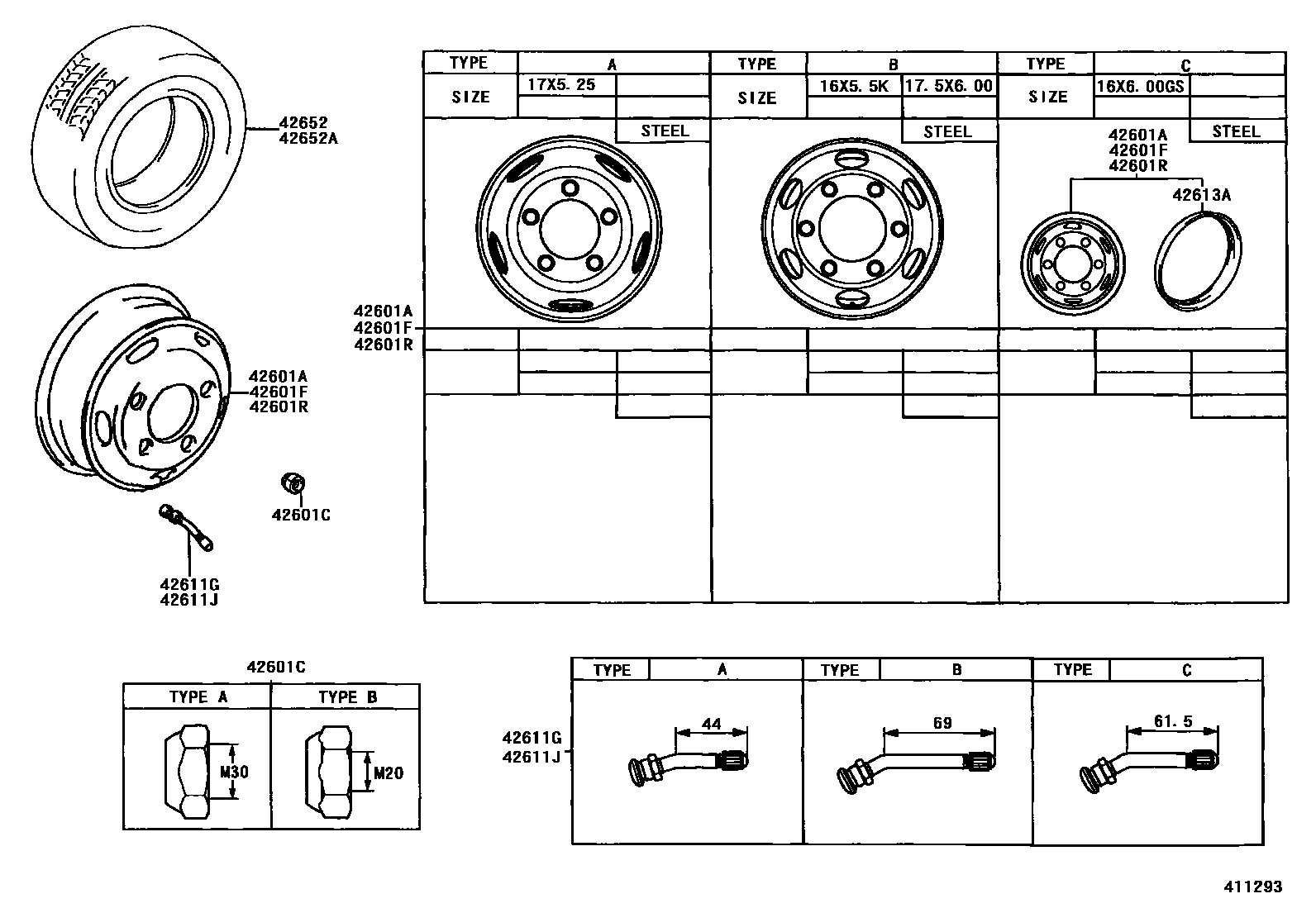 4103 — DISC WHEEL & WHEEL CAP