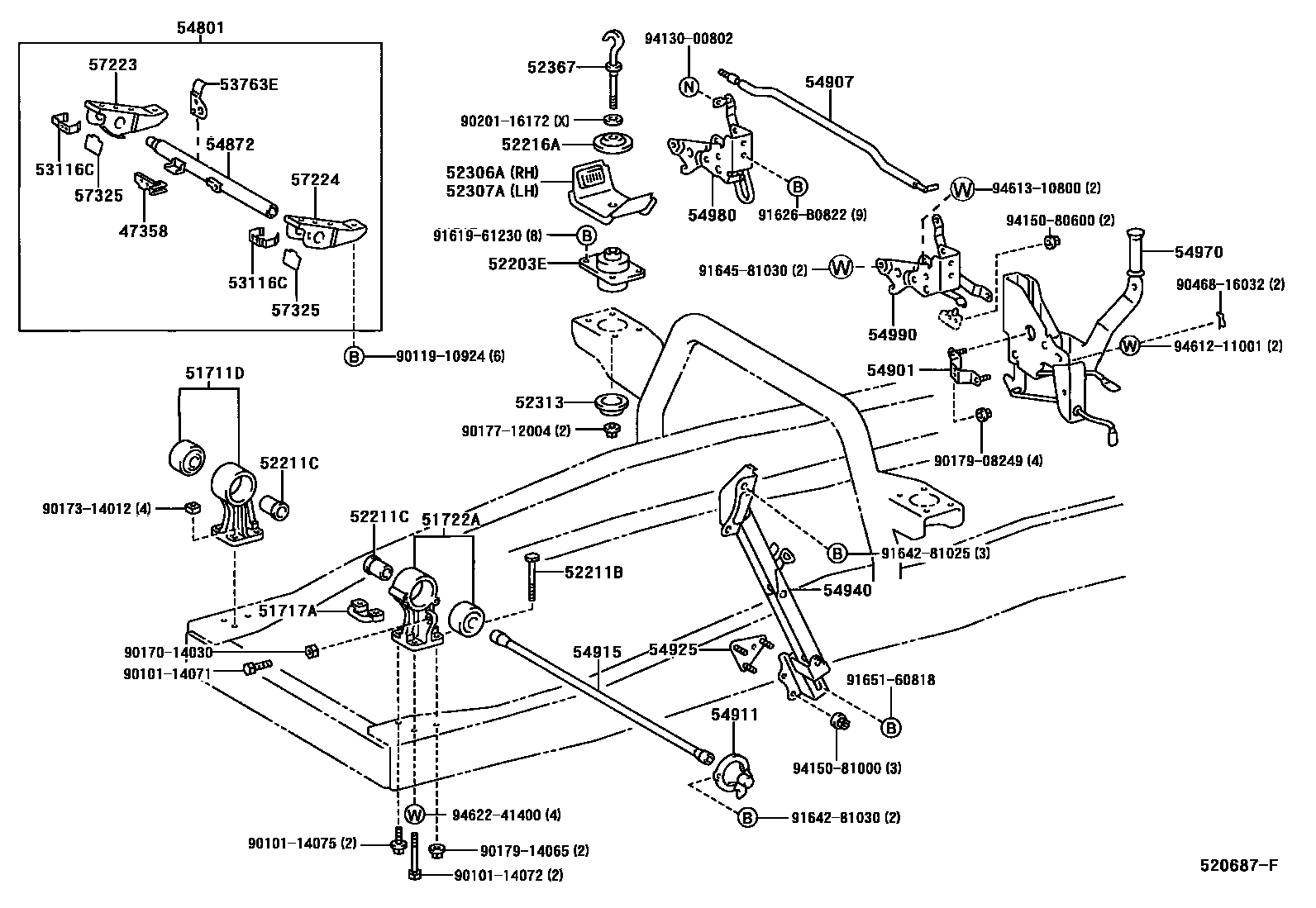 5251 — CAB MOUNTING & BODY MOUNTING
