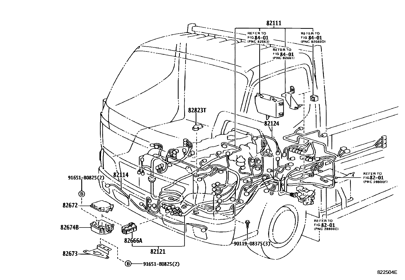 8202 — WIRING & CLAMP