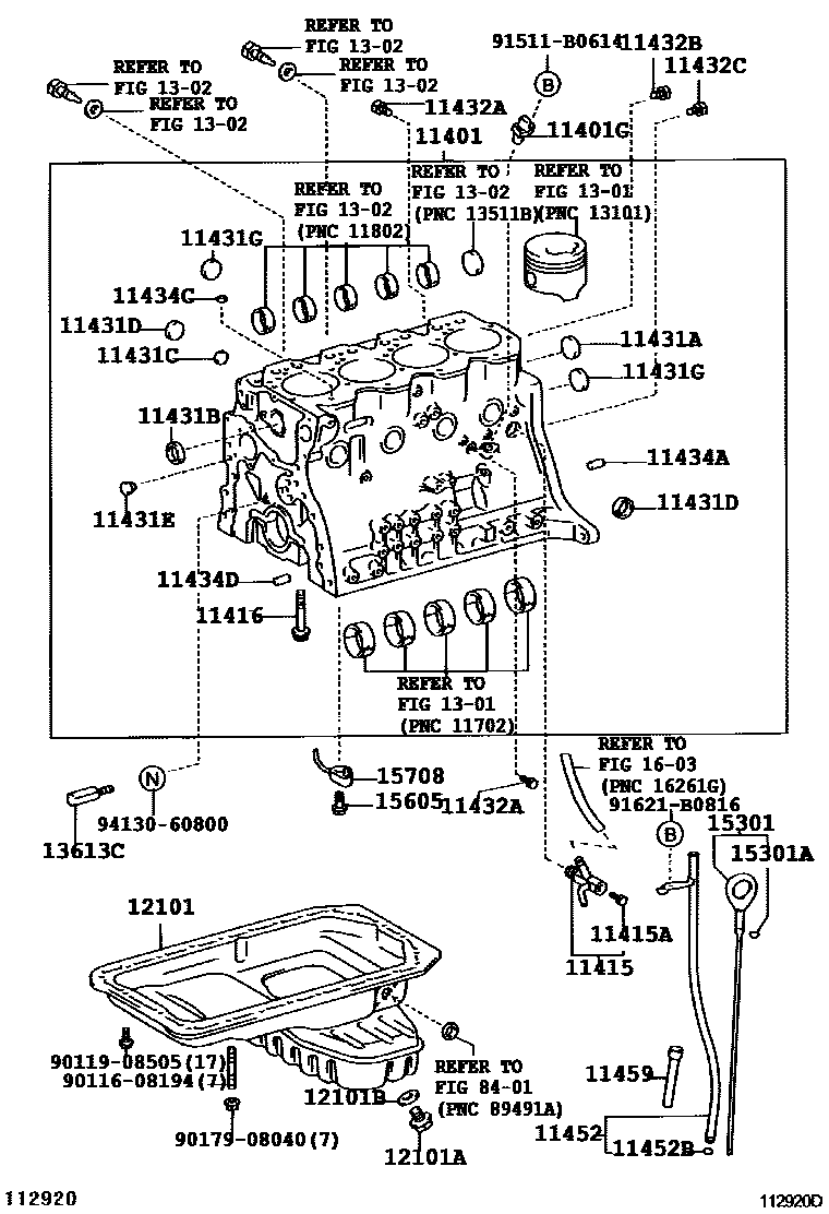 1105 — CYLINDER BLOCK