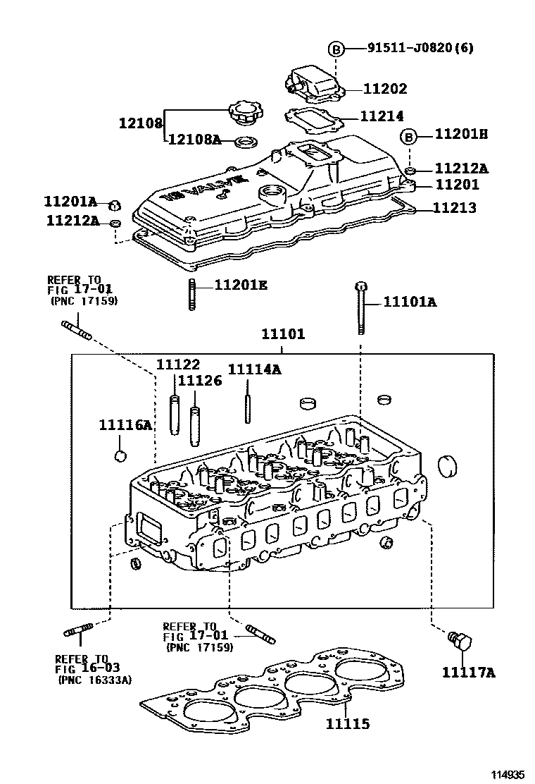 1104 — CYLINDER HEAD