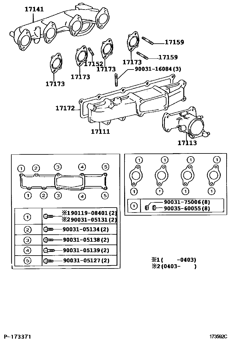 1701 — MANIFOLD
