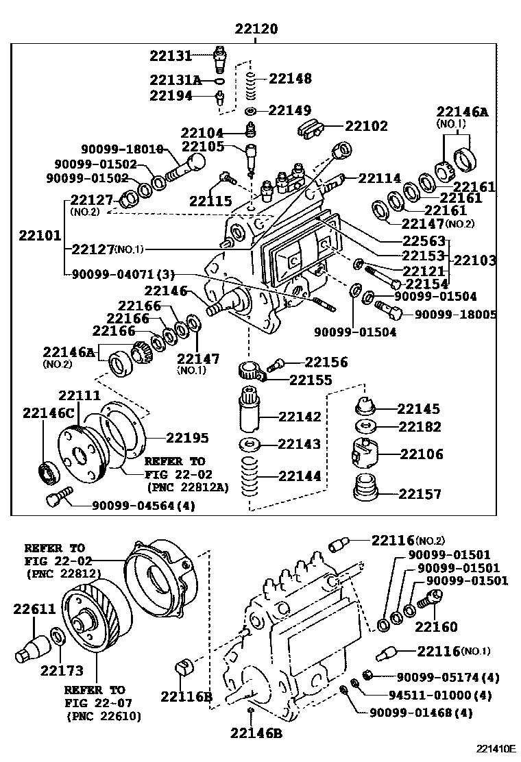 2203 — INJECTION PUMP BODY
