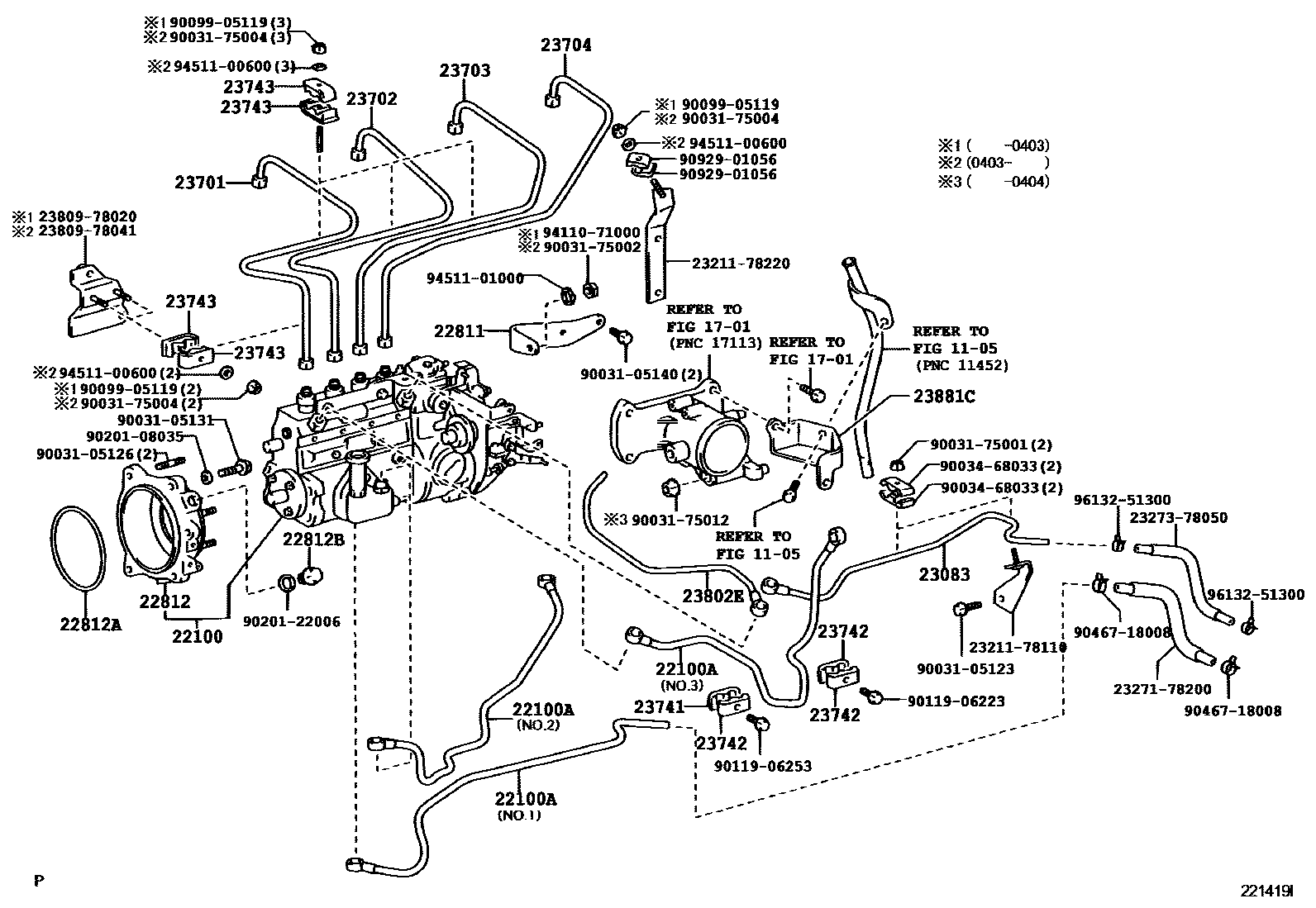 2202 — INJECTION PUMP ASSEMBLY
