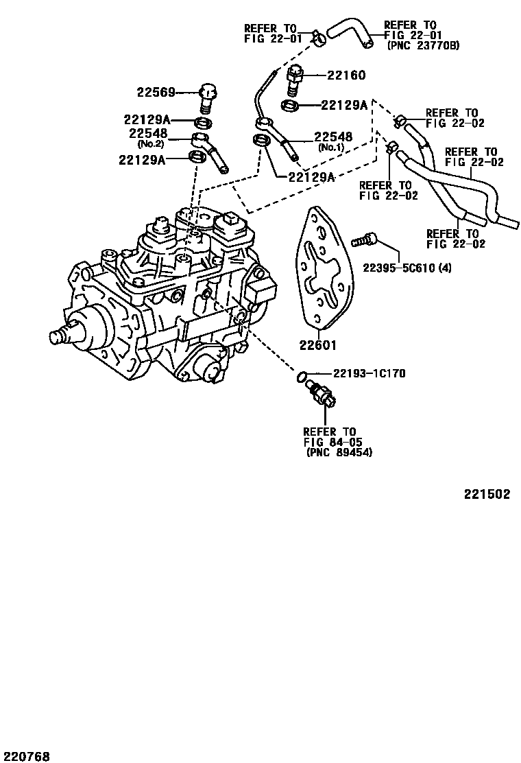 2203 — INJECTION PUMP BODY