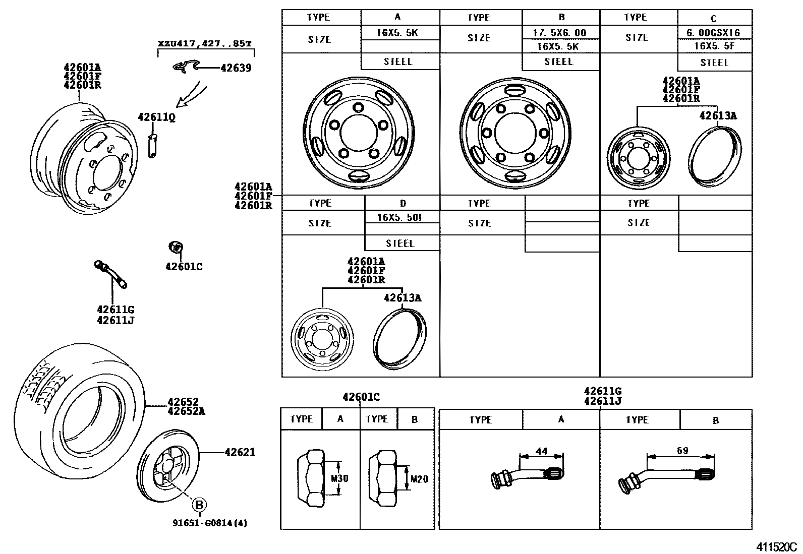 4103 — DISC WHEEL & WHEEL CAP