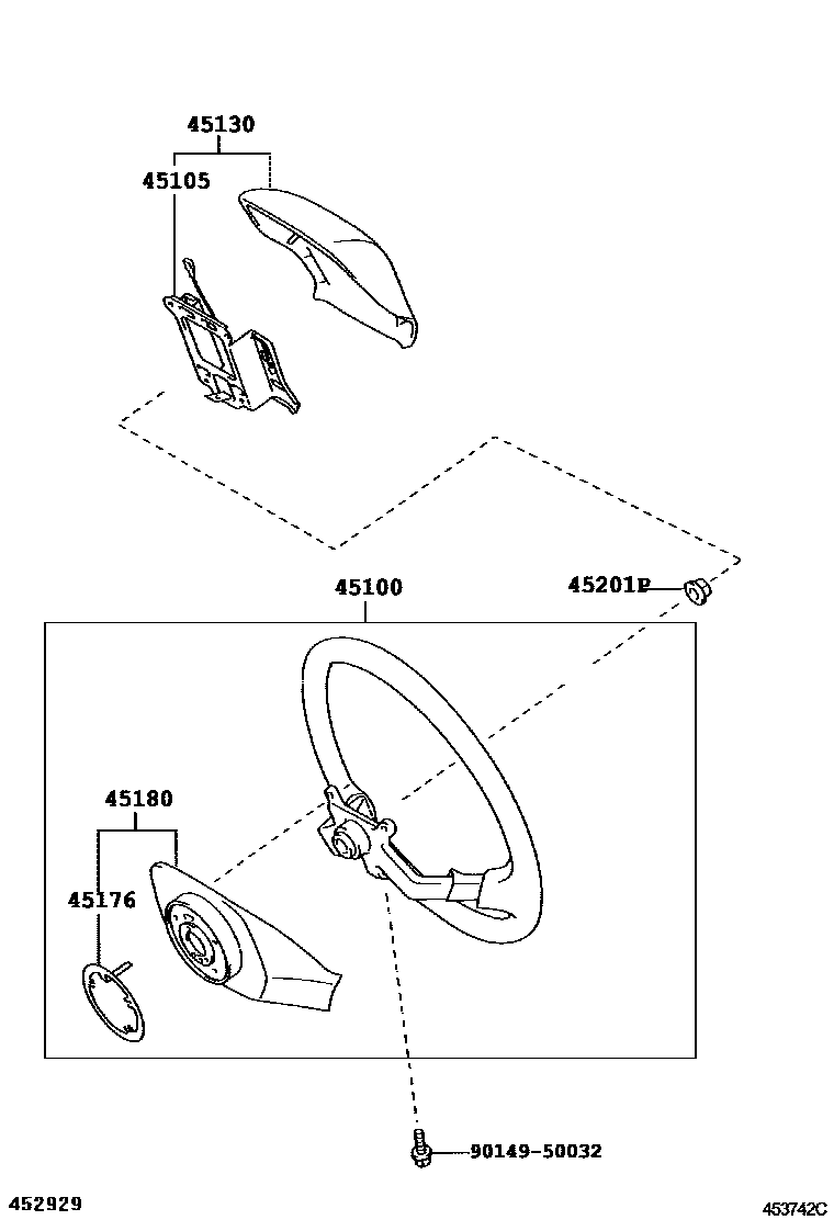 4504 — STEERING WHEEL
