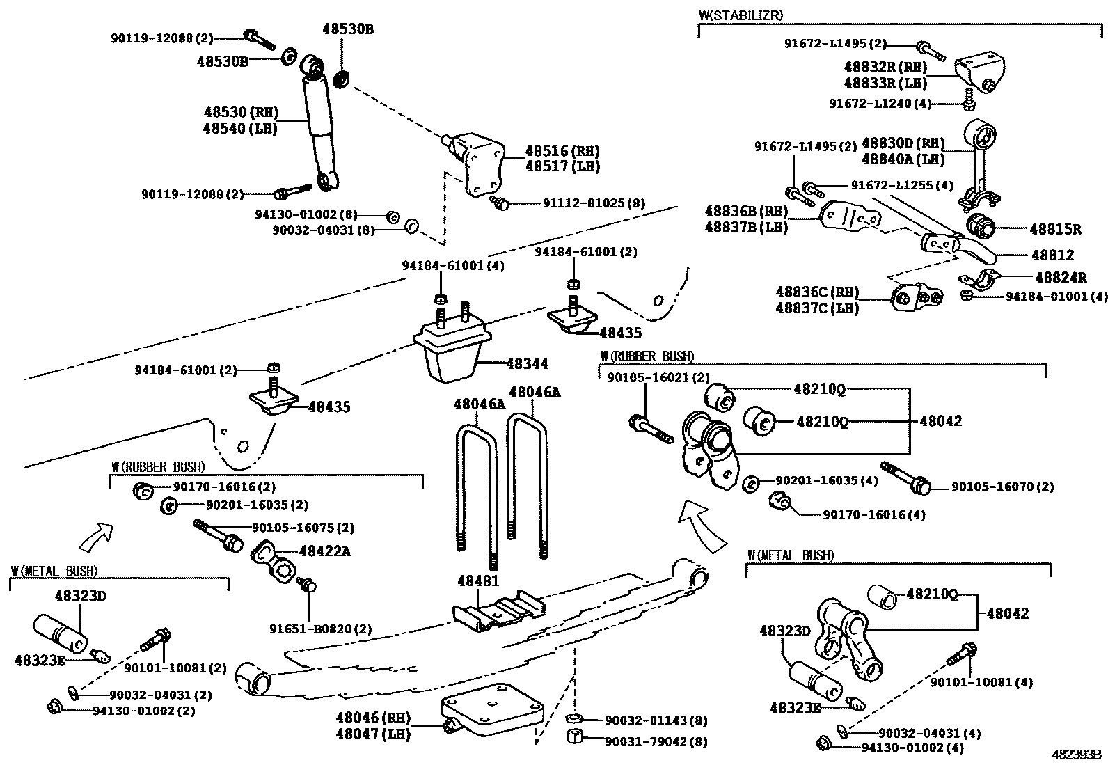 4804 — REAR SPRING & SHOCK ABSORBER