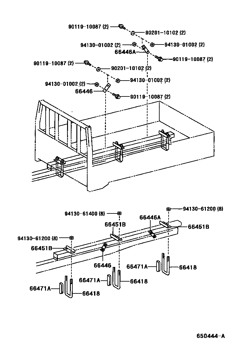 6558 — REAR BODY MOUNTING