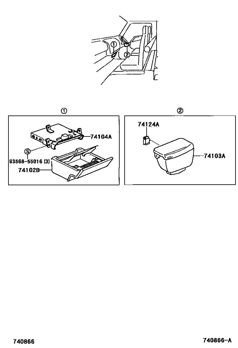 7456 — ASH RECEPTACLE