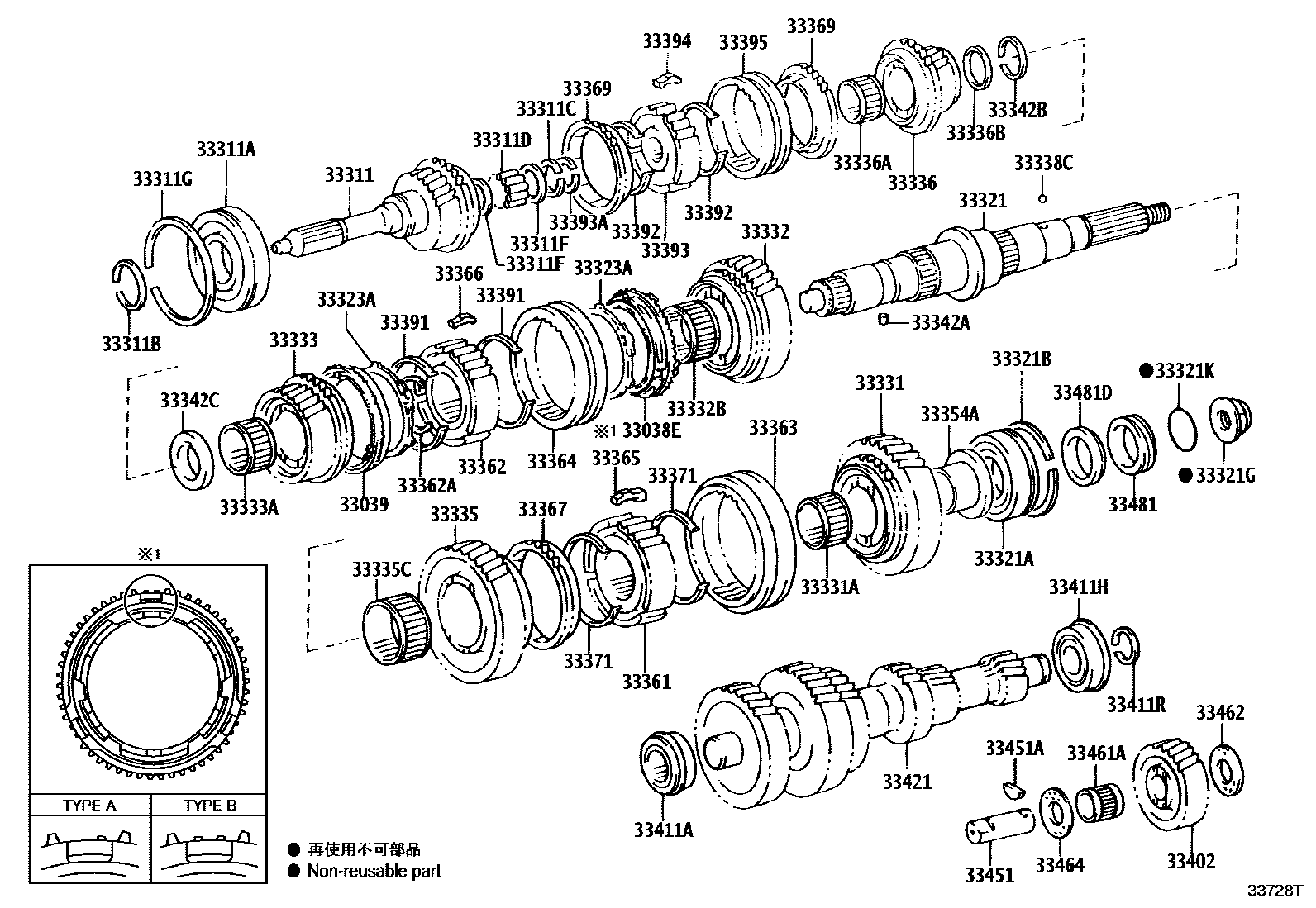 3305 — TRANSMISSION GEAR (MTM)