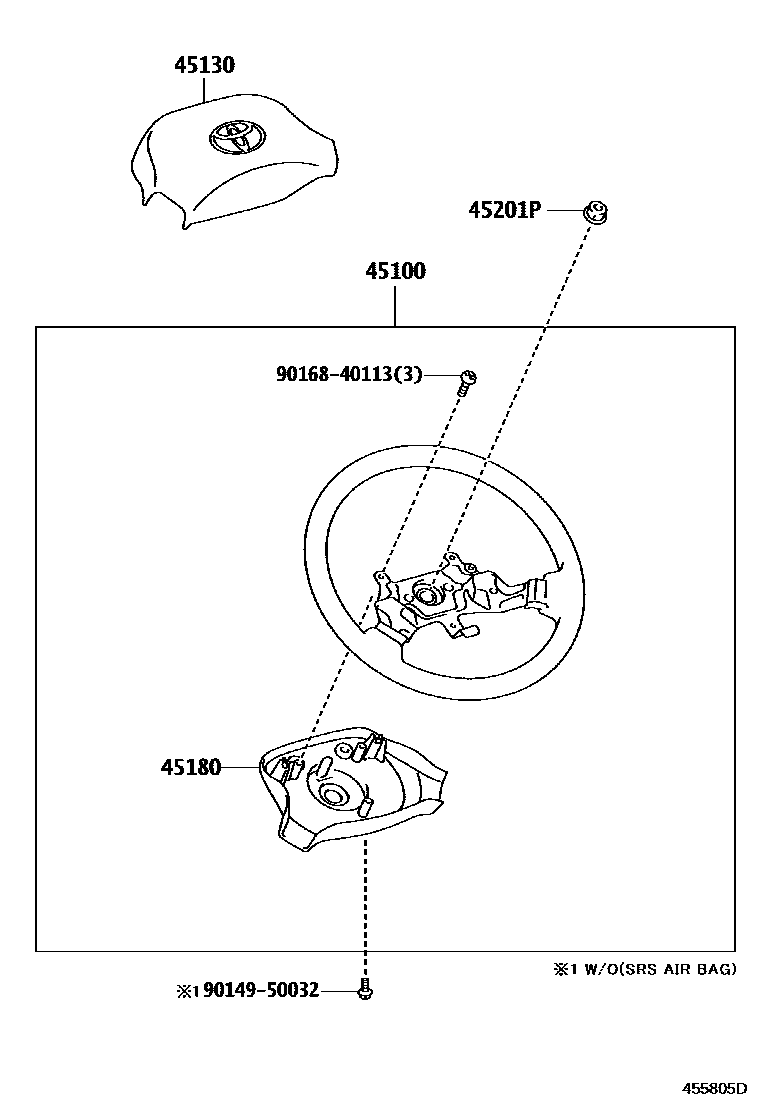4504 — STEERING WHEEL