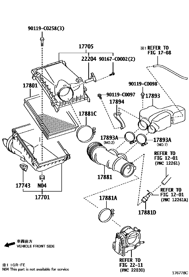 1703 — AIR CLEANER