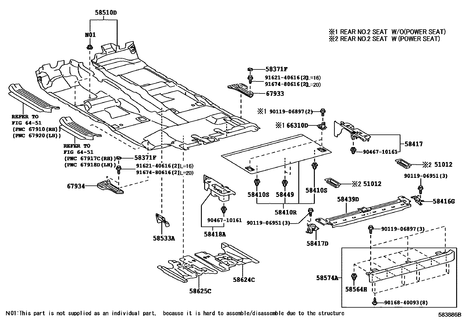 5854 — FLOOR MAT & SILENCER PAD