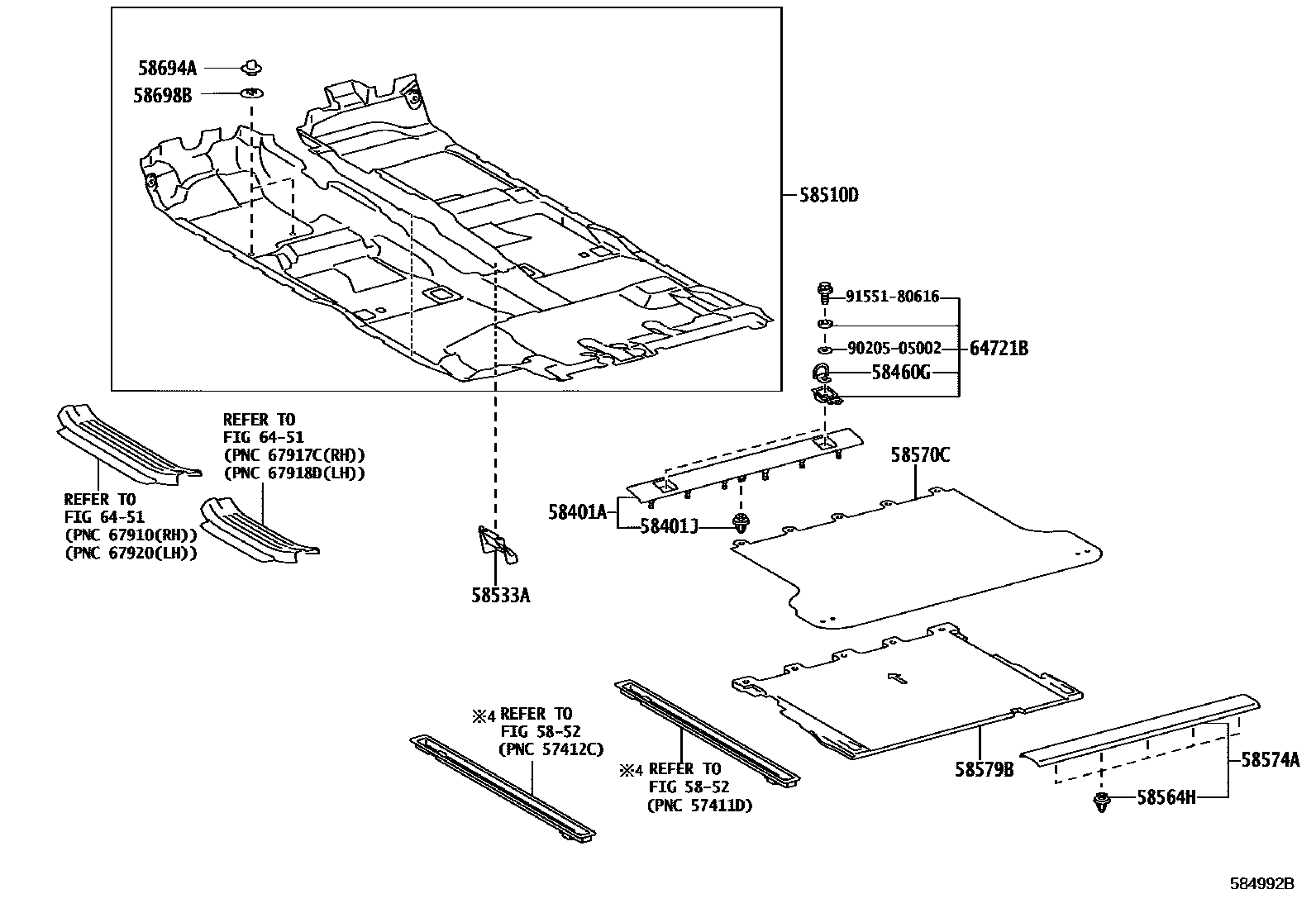 5854 — FLOOR MAT & SILENCER PAD
