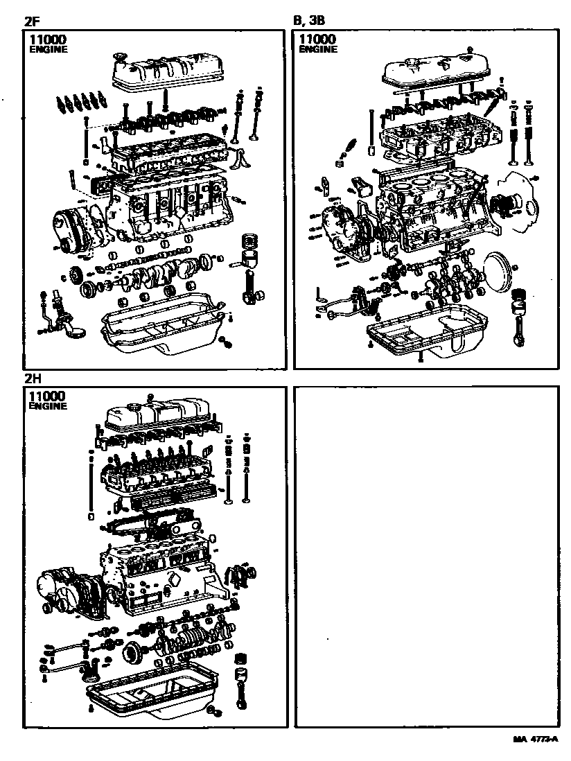 1101 — PARTIAL ENGINE ASSEMBLY