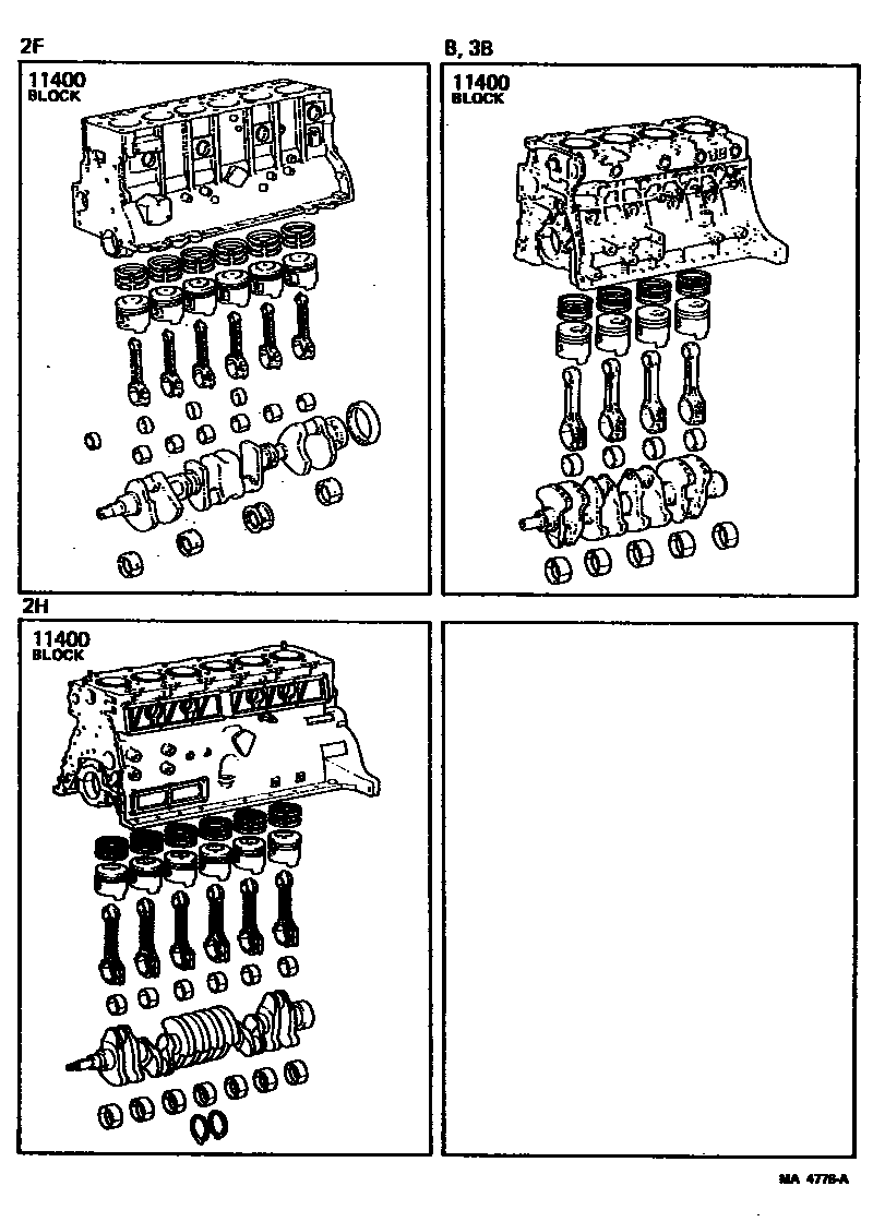 1102 — SHORT BLOCK ASSEMBLY