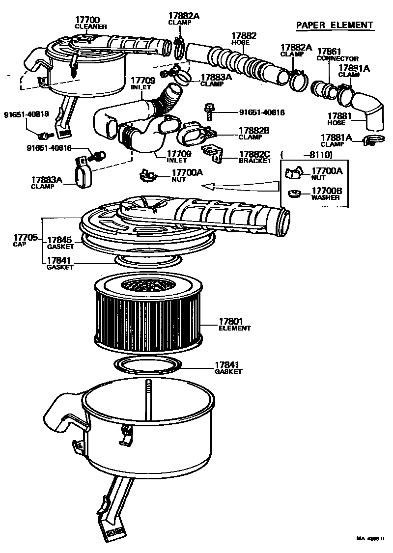 1703 — AIR CLEANER