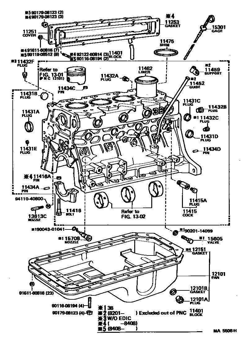 1105 — CYLINDER BLOCK