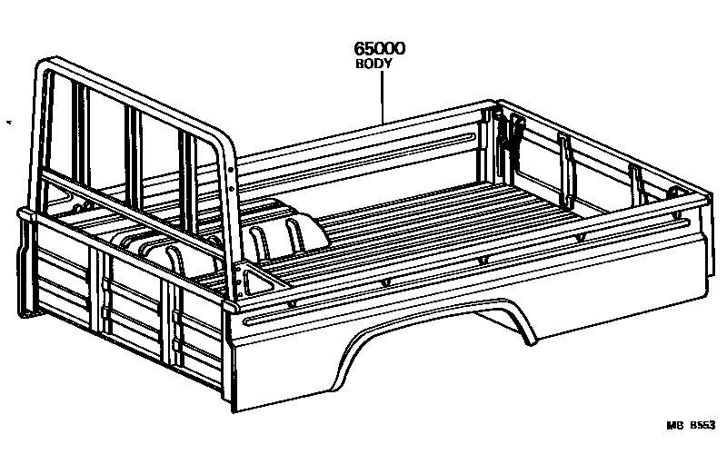 6551 — REAR BODY ASSEMBLY