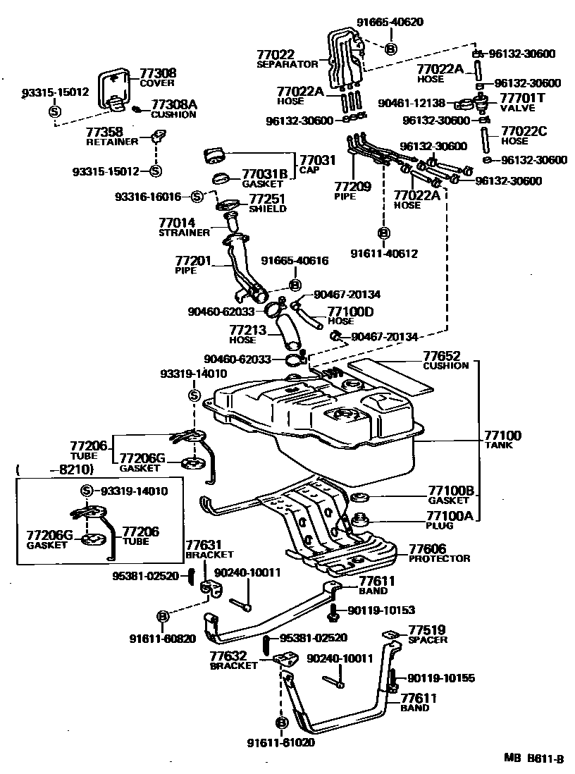 7751 — FUEL TANK & TUBE