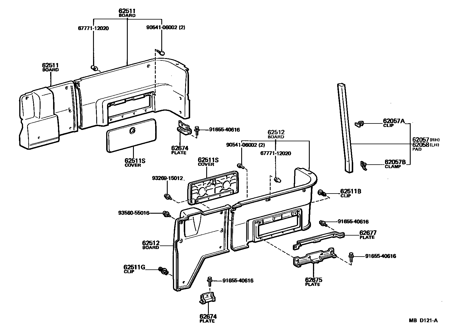 6451 — INSIDE TRIM BOARD