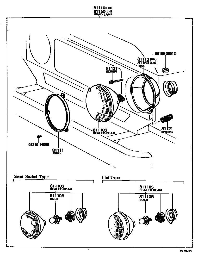 8101 — HEADLAMP