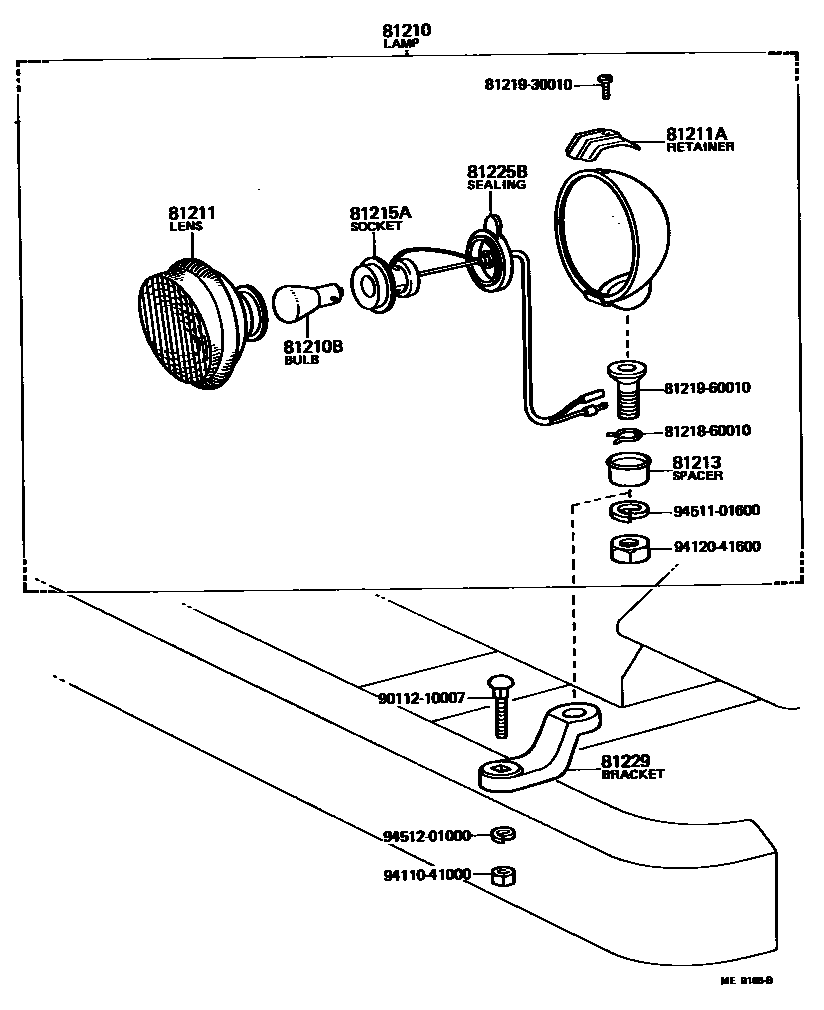 8102 — FOG LAMP