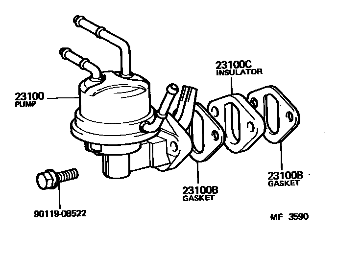 2301 — FUEL PUMP & PIPE
