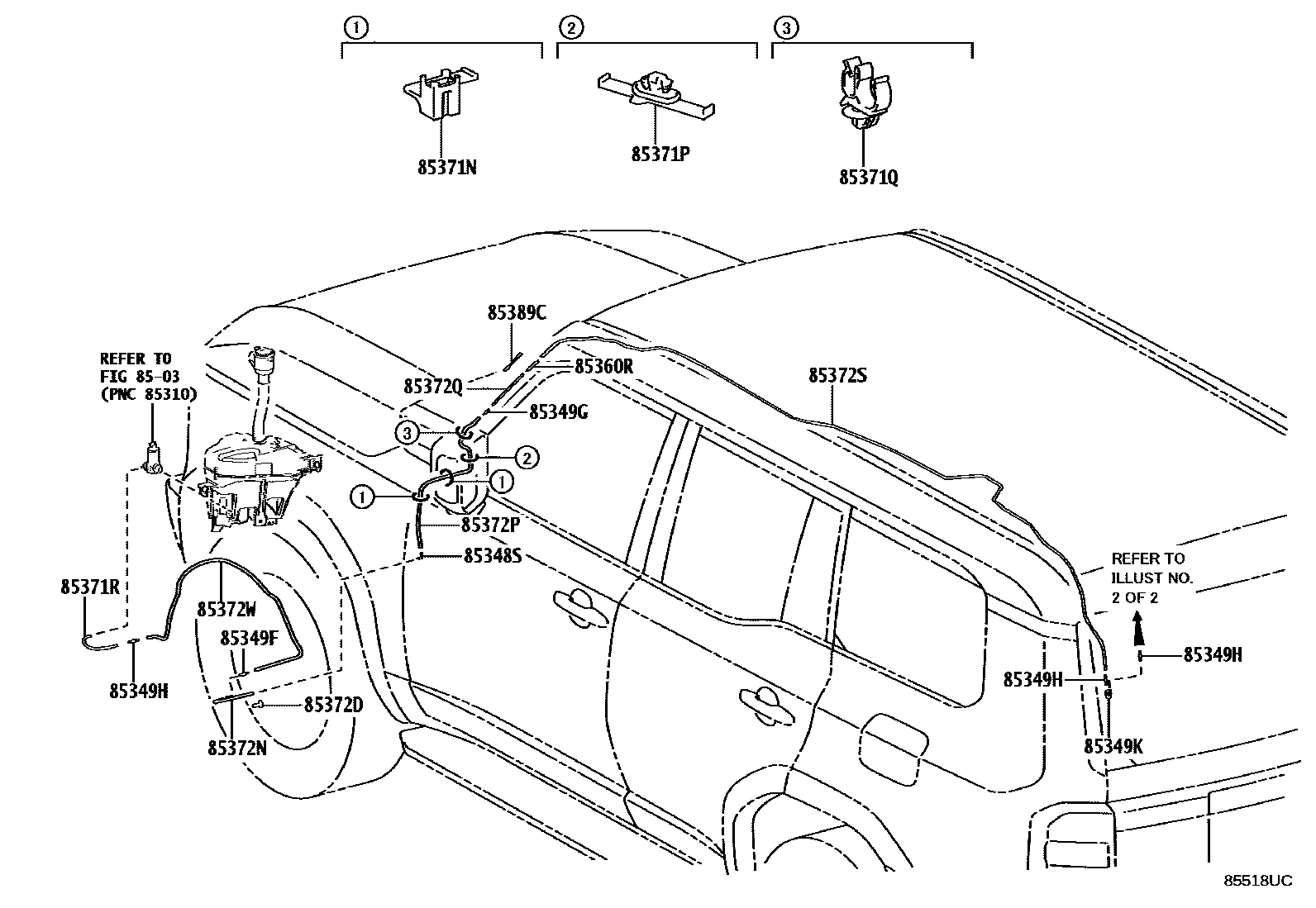 8504 — REAR WASHER
